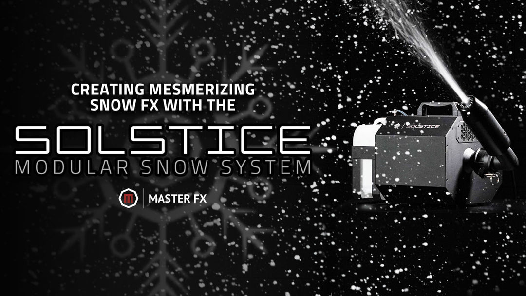 Create Mesmerizing Snow FX with the Solstice Modular Snow System