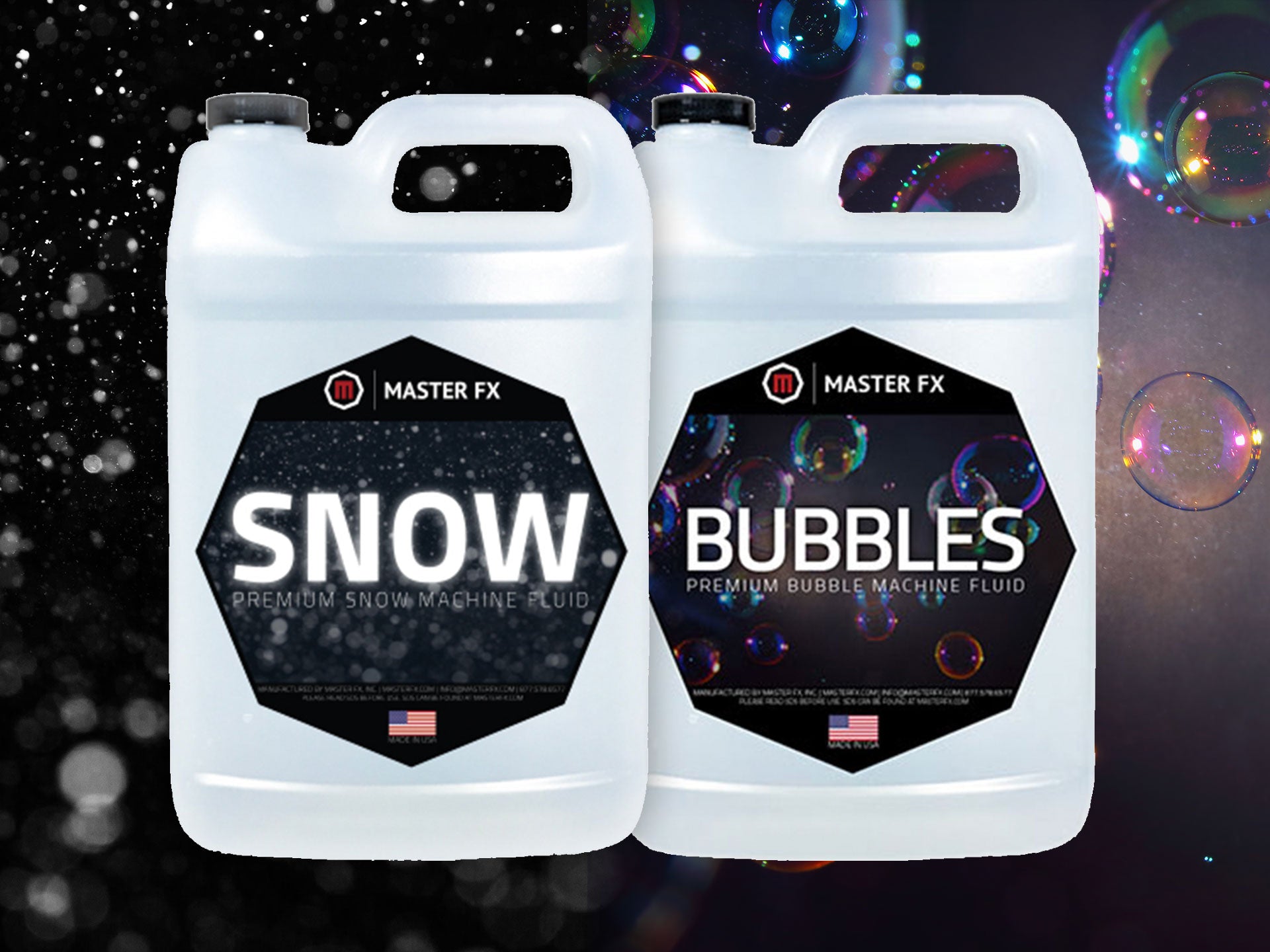 Snow and Bubble Fluid