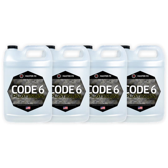 Code 6 Platinum - High Density - Extremely Long Lasting Fog Fluid