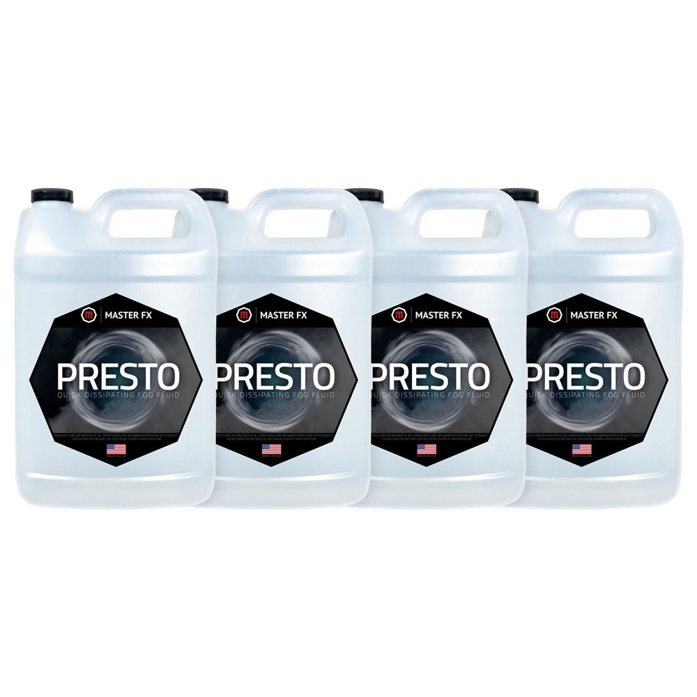 Master FX - Presto - Quick Dissipating Fog Fluid