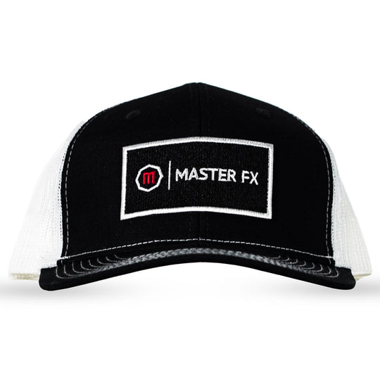 Master FX Patch - Snapback Trucker Hat - Black and White