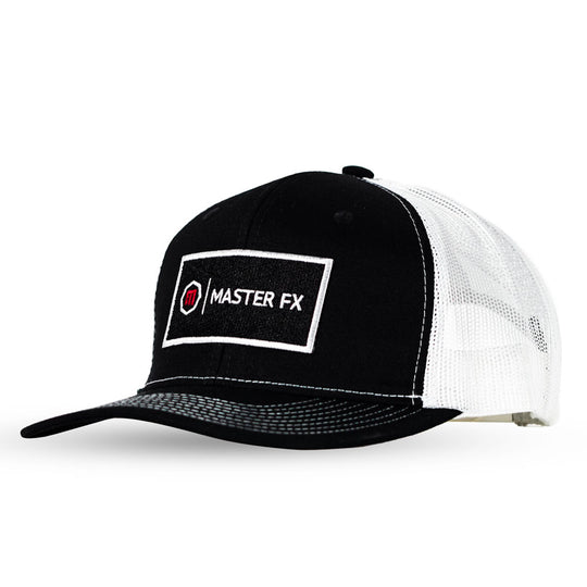 Master FX Patch - Snapback Trucker Hat - Black and White
